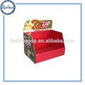 Caja de presentación impresa colorida de encargo del cartón del embalaje, venta al por mayor de la caja de presentación del papel acanalado de apertura al por mayor en Shenzhen